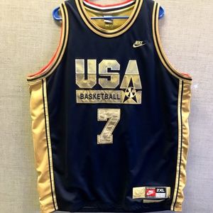 dream team larry bird jersey